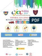 Central Java English Competetion: Be Creative, Competitive, and Critical Young Generation
