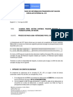 CR-19 Procesos de Pago DIAN - Retencion Por COVID-19