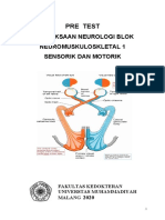 Pre Test Mostorik Sensorik 2020