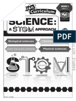 Science A STEM Approach Year 1 Sample