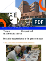 Terapia Ocupacional en La Persona Mayor 2020-2