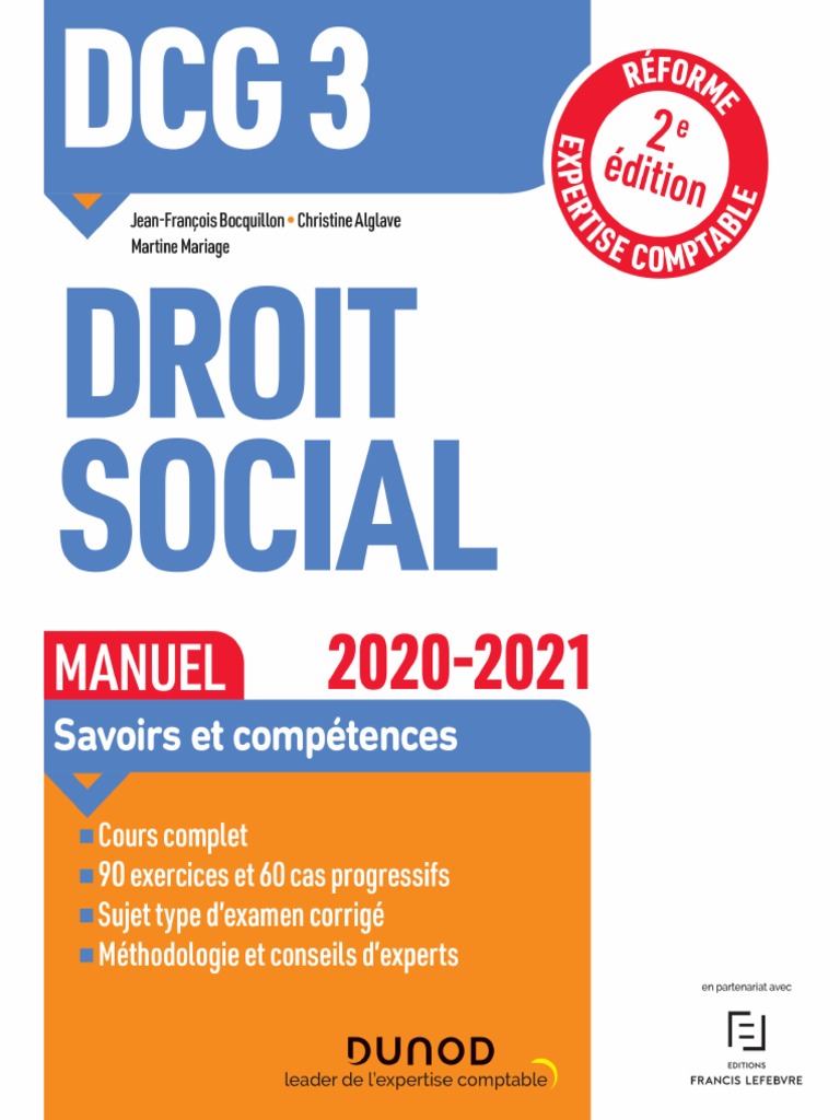 Combien De Personnes Sont Connectées à Martine Sur Linkedin DCG 3 Droit Social | PDF