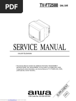 Service Manual: TV-FT2588