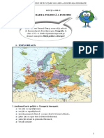 RED Clasa A VI A - Harta Politică A Europei