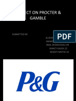 Project On Procter & Gamble