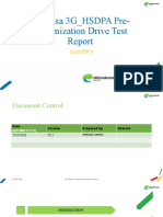 Hawasa CL 3 Pre-Optimization Drive Test Report