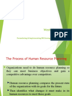 Week 7: Formulating & Implementing HR Strategies