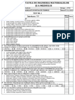 Test Studenti Verificare 1 AIT