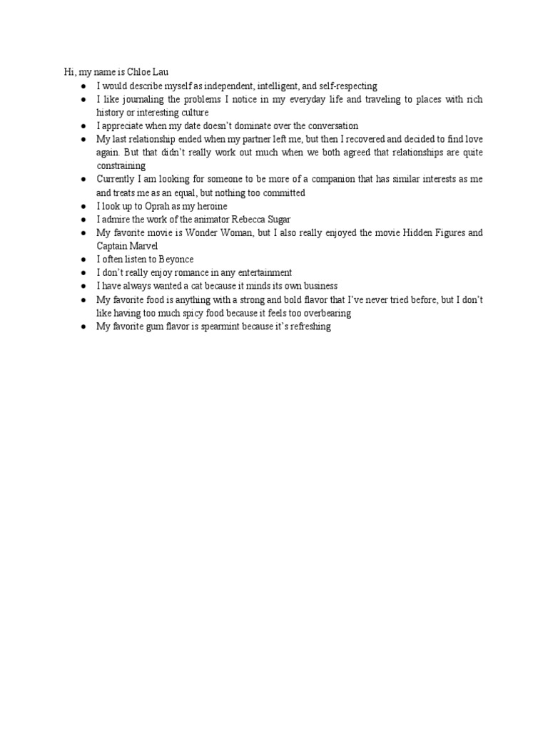 Philosopher Speed Dating Profile | PDF | Self-Improvement | Poetry