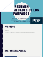 Resumen enfermedades de los parpados