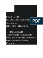 Manual de Orden Cerrado