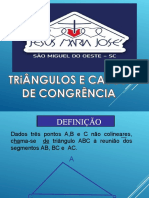 Casos de Congruência de Triângulos