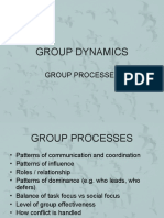 GROUP DYNAMICS 4 (COMNS)