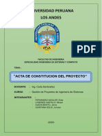 Acta de Constitucion.