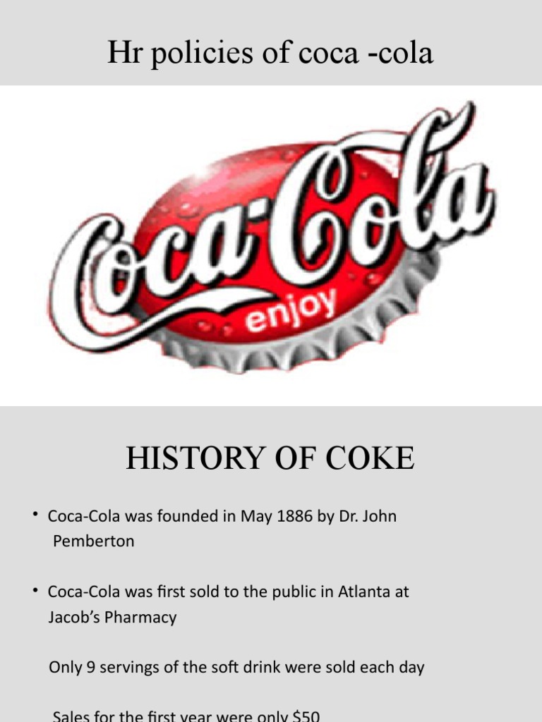 HR Policies of Coca Cola PDF Coca Cola Employment