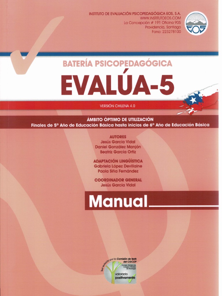Evalua 5 4.0 PDF | PDF