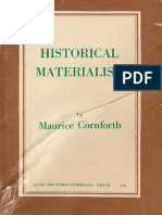 Maurice Cornfoth Historical Materialism