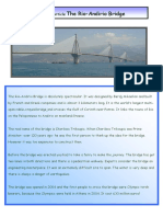 The Rio-Andirio Bridge: Write An Article