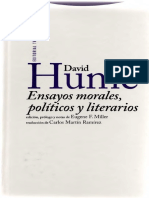 Hume - de La Libertad de Prensa