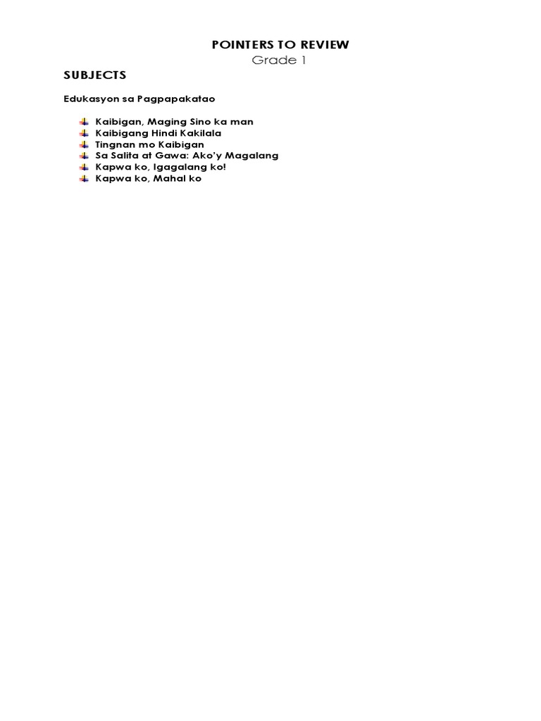 Pointers To Review ESP | PDF