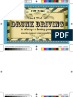 Not So Funhouse Drinking and Driving Booklet 01 2018