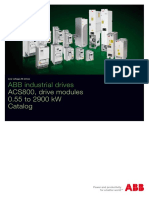 ABB Industrial Drives: ACS800, Drive Modules 0.55 To 2900 KW Catalog