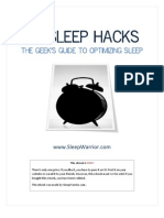 40 Sleep Hacks: The Geek's Guide To Optimizing Sleep