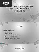 Topic 2 GIS Data Operations and Analysis