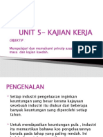 Unit 5 - Kajian Kerja