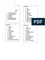 Daftar Nama Peserta Kelompok