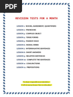 Təkrar Mövzu Testləri