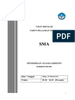 Us Sma K-13 Ta. 2020-2021