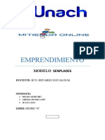 INFORME MODELO SENPLADES