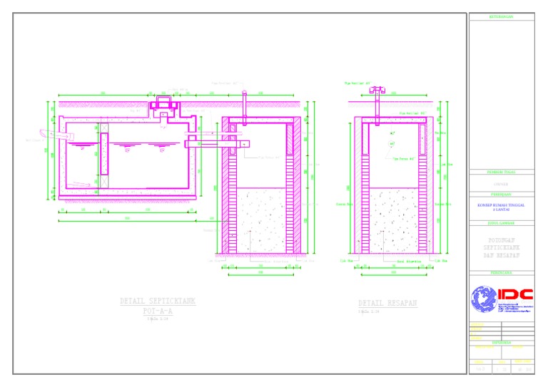 Detail Septic Tank | PDF