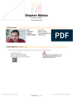 Stephen Mattos: About The Piece Title: Composer: Licence: Instrumentation