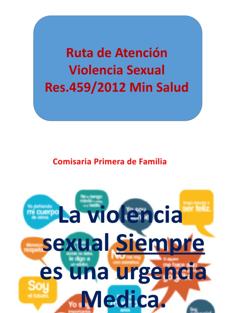 Ruta Atencion Violencia Sexual | PDF