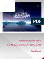 Manusia Sebagai Khalifah