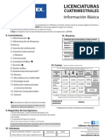 Licenciaturas 2016-1 Actualizado