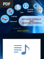 Distance Formula and Midpoint Formula Archimedes