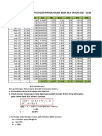 Perhitungan Harga Wajar Bank Bca Tahun 2017 - 2018