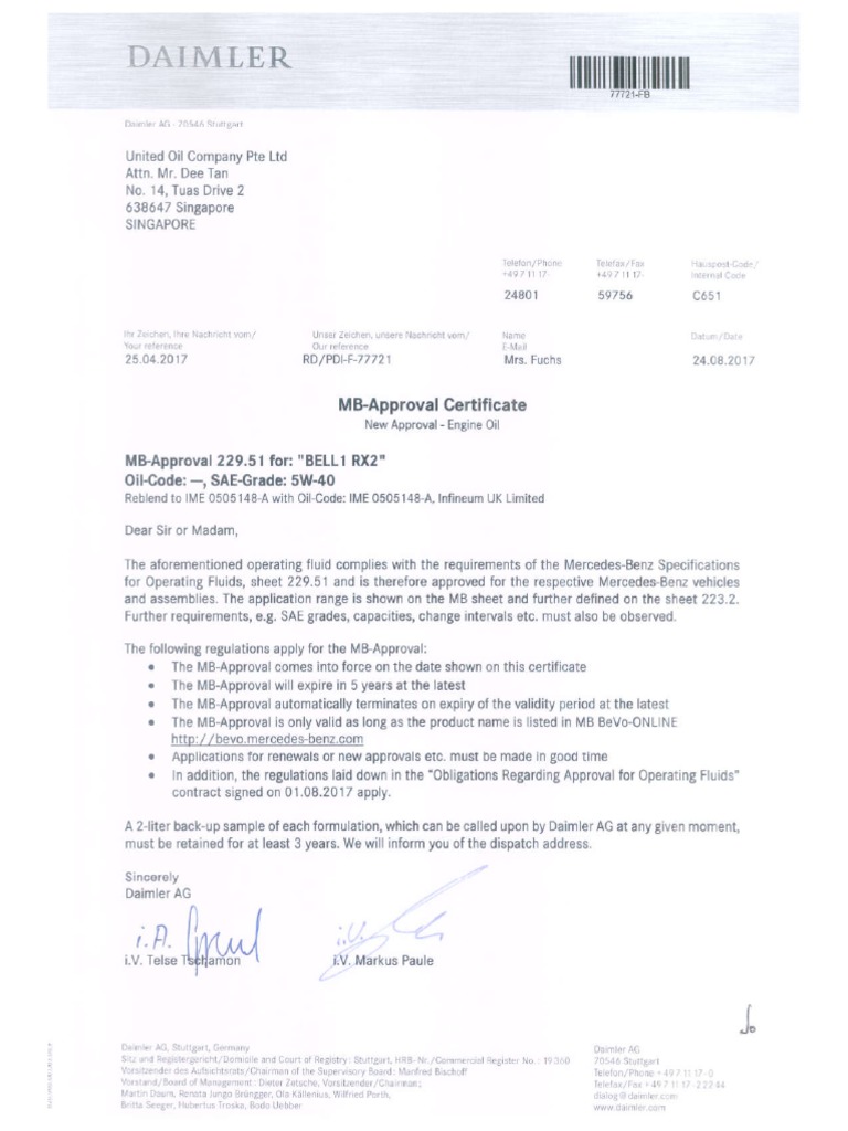 MB Cert | PDF