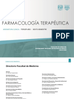 Farmacología Terapéutica: PLAN 2010