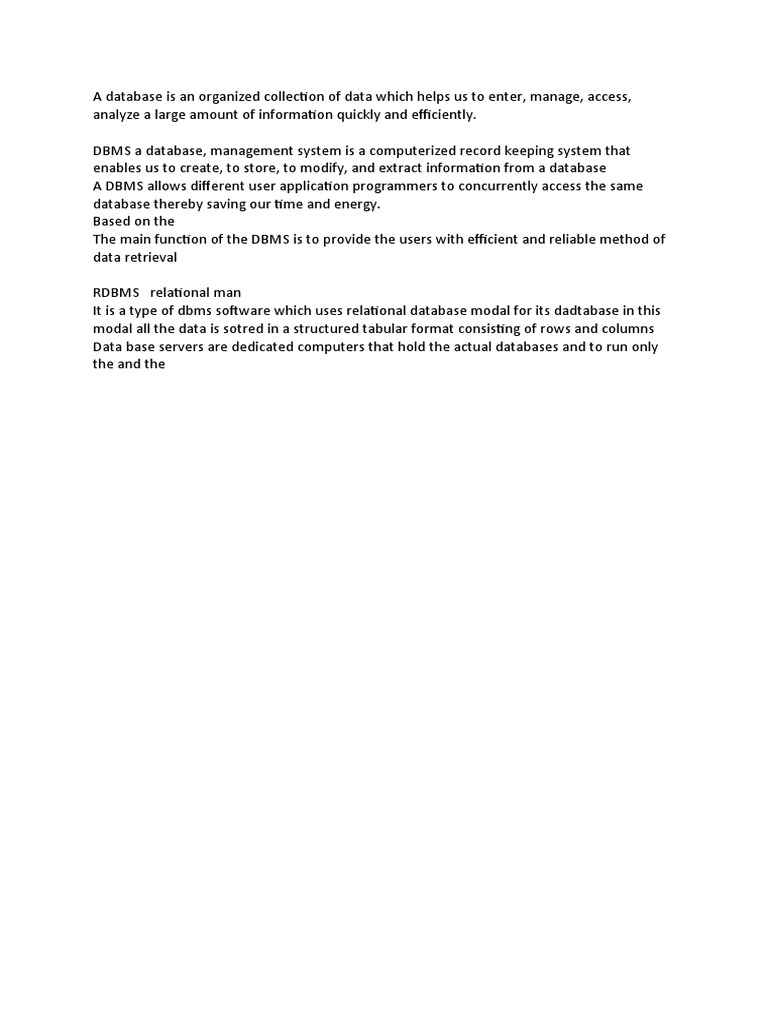 Understanding Database Management Systems | PDF | Business | Technology ...