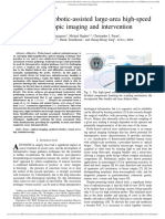 Intraoperative Robotic-Assisted Large-Area High-Speed Microscopic Imaging and Intervention