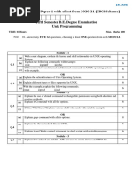 Model Question Paper-1 With Effect From 2020-21 (CBCS Scheme)