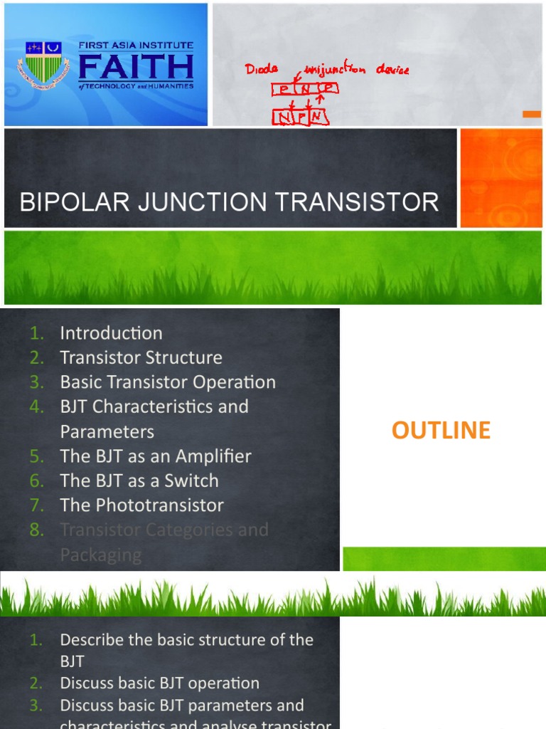 ECE-EDA LEC05 Bipolar Junction Transistor | PDF | Bipolar Junction ...