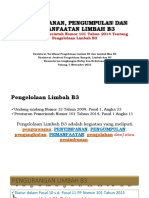 AMSOR - Penyimpanan Pengumpulan Dan Pemanfaatan Limbah B3 5 November 2015 PP 101 2014