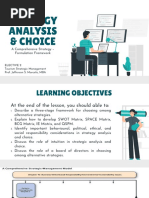 LESSON 08 - Strategy Framework