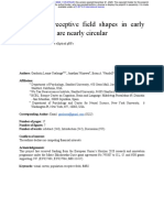 Population Receptive Field Shapes in Early Visual