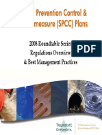 Oil Spill Prevention Control & Countermeasure (SPCC) Plans